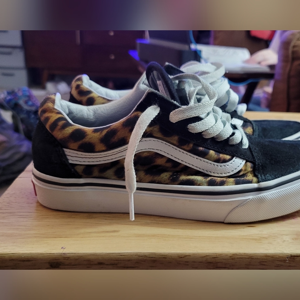 Stylish Leopard Print Vans